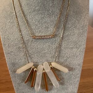 Stella & Dot Rebel Cluster Necklace